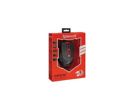 Мишка Redragon Mirage IR Wireless Black/Red (74847), зображення 4 Мишка Redragon Mirage IR Wireless Black/Red (74847), зображення 4