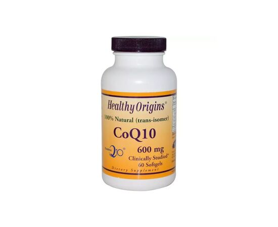 Антиоксидант Healthy Origins Коензим Q10 600мг, 60 желатинових капсул (HO35054)