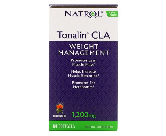 Жирные кислоты Natrol Конъюгированная Линолевая Кислота, (КЛК), Tonalin CLA, 200 м (NTL-00863)