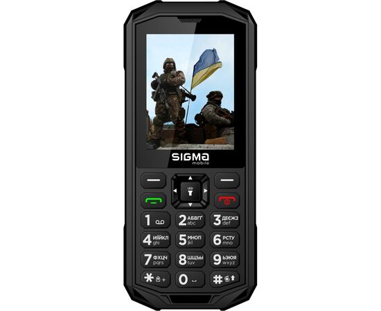 Мобильный телефон Sigma X-treme PA68 Black (4827798466513)
