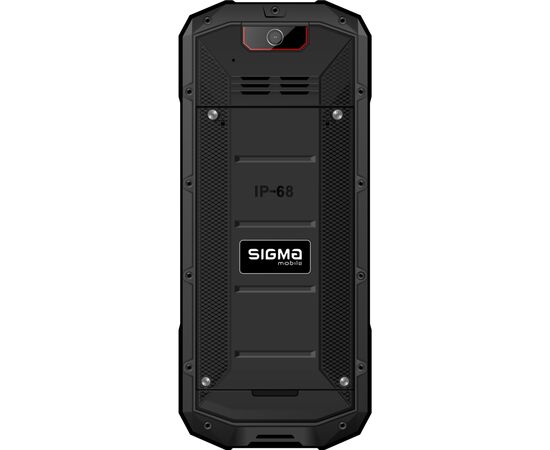 Мобільний телефон Sigma X-treme PA68 Black Red (4827798466520), зображення 2 Мобільний телефон Sigma X-treme PA68 Black Red (4827798466520), зображення 2