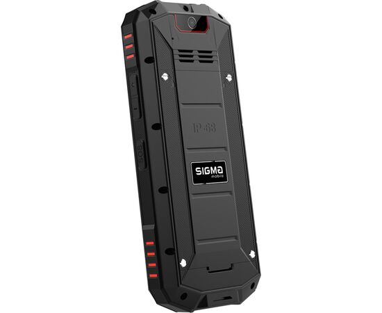 Мобільний телефон Sigma X-treme PA68 Black Red (4827798466520), зображення 4 Мобільний телефон Sigma X-treme PA68 Black Red (4827798466520), зображення 4