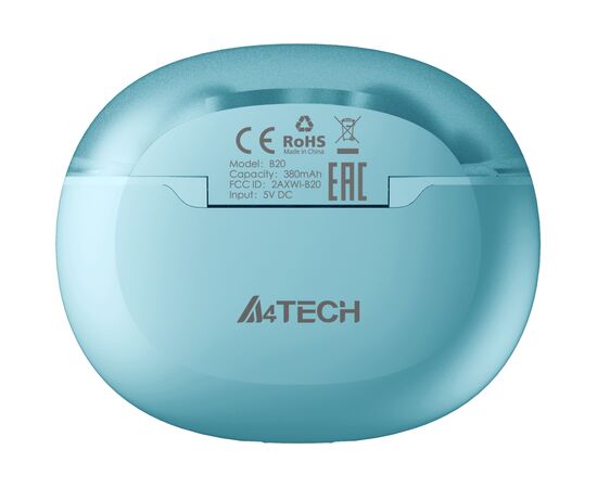 Наушники A4Tech B25 Icy Blue, изображение 5 Наушники A4Tech B25 Icy Blue, изображение 5