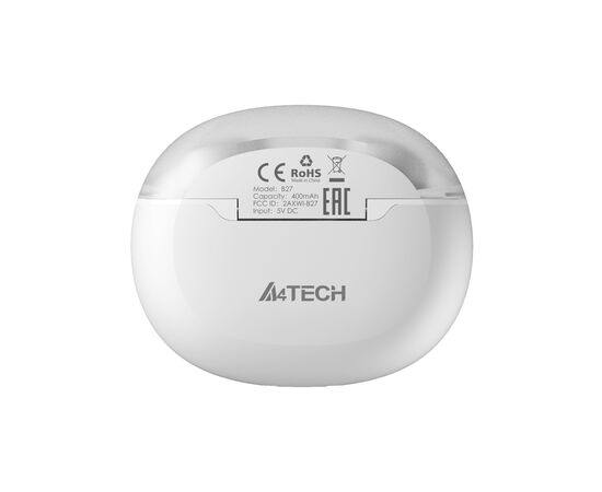 Навушники A4Tech B27 Grayish White, зображення 4 Навушники A4Tech B27 Grayish White, зображення 4
