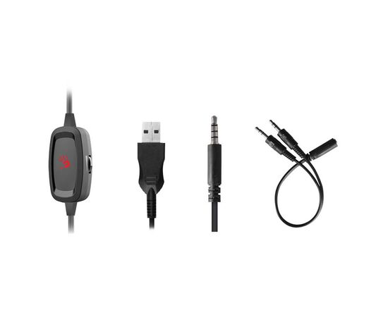 Навушники A4Tech Bloody G330p Black, зображення 4 Навушники A4Tech Bloody G330p Black, зображення 4