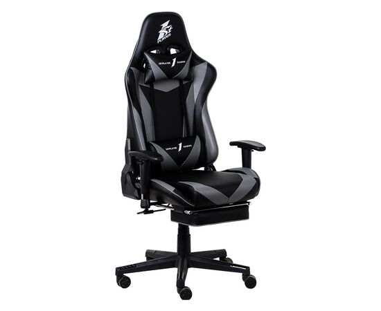 Кресло игровое 1stPlayer FK3 Black-Gray, изображение 4 Кресло игровое 1stPlayer FK3 Black-Gray, изображение 4