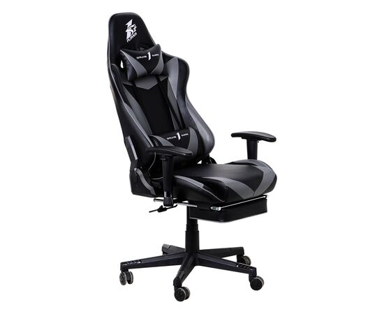 Кресло игровое 1stPlayer FK3 Black-Gray, изображение 5 Кресло игровое 1stPlayer FK3 Black-Gray, изображение 5