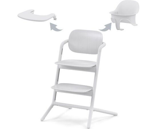 Стульчик для кормления Cybex Lemo 3в1 All White (521004821)