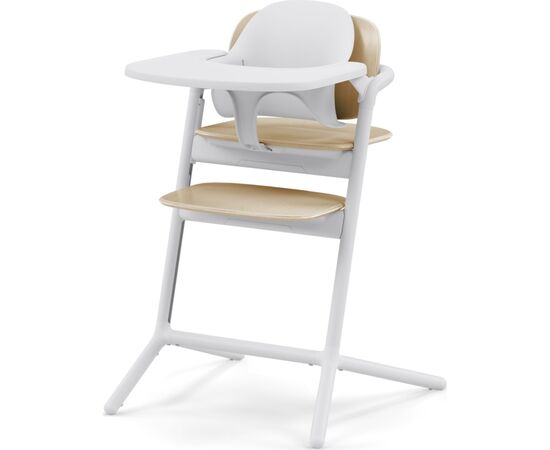 Стульчик для кормления Cybex Lemo 4в1 Sand White (521003223), изображение 4 Стульчик для кормления Cybex Lemo 4в1 Sand White (521003223), изображение 4