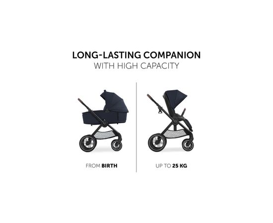 Коляска Hauck 2 в 1 Walk N Care (Dark Navy Blue) (16545-4), изображение 4 Коляска Hauck 2 в 1 Walk N Care (Dark Navy Blue) (16545-4), изображение 4