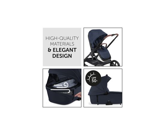 Коляска Hauck 2 в 1 Walk N Care (Dark Navy Blue) (16545-4), изображение 5 Коляска Hauck 2 в 1 Walk N Care (Dark Navy Blue) (16545-4), изображение 5