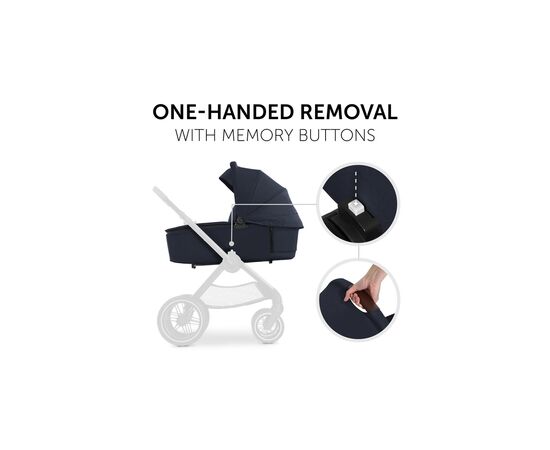 Коляска Hauck 2 в 1 Walk N Care (Dark Navy Blue) (16545-4), изображение 9 Коляска Hauck 2 в 1 Walk N Care (Dark Navy Blue) (16545-4), изображение 9