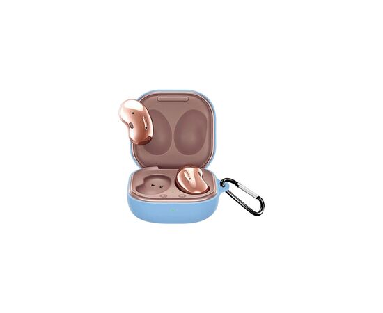 Чохол для навушників BeCover Silicon для Samsung Galaxy Buds 2/Buds 2 Pro/Buds Live/Buds Pro Light Blue (709588)