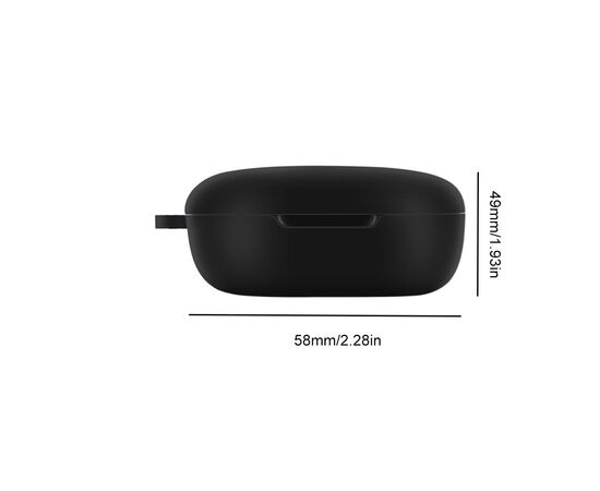 Чехол для наушников BeCover Silicon для Xiaomi Redmi Buds 4 Lite Black (709582), изображение 2 Чехол для наушников BeCover Silicon для Xiaomi Redmi Buds 4 Lite Black (709582), изображение 2