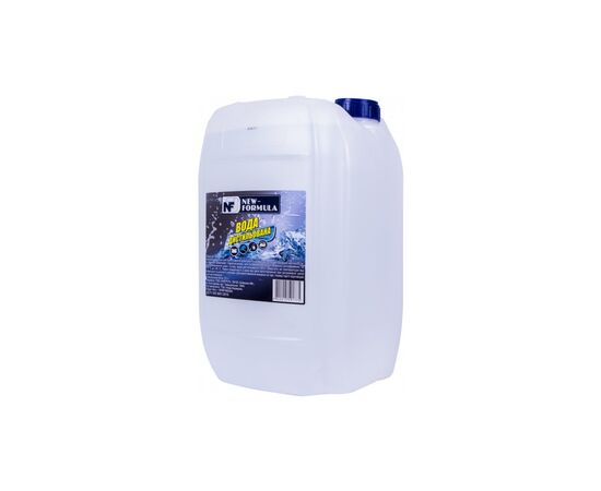 Вода дистиллированная NEW FORMULA 20л (4820215591775), изображение 2 Вода дистиллированная NEW FORMULA 20л (4820215591775), изображение 2