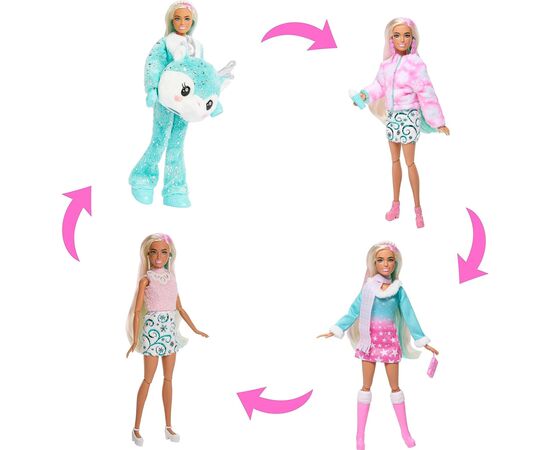 Игровой набор Barbie Адвент-календар Cutie Reveal (HJX76), изображение 3 Игровой набор Barbie Адвент-календар Cutie Reveal (HJX76), изображение 3