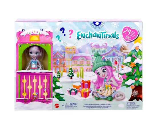 Ігровий набір Enchantimals Адвент-календар Час святкових чудес (HHC21)
