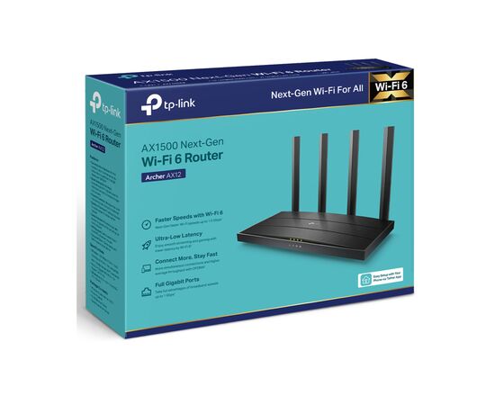 Маршрутизатор TP-Link ARCHER-AX12, изображение 4 Маршрутизатор TP-Link ARCHER-AX12, изображение 4