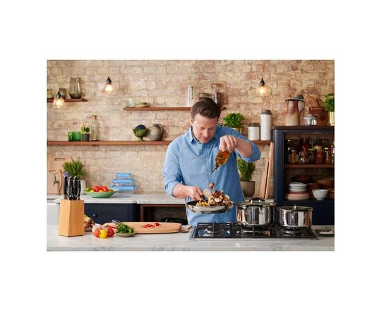 Кастрюля Tefal Jamie Oliver Home Cook 5.4 л (E3184655), изображение 6 Кастрюля Tefal Jamie Oliver Home Cook 5.4 л (E3184655), изображение 6