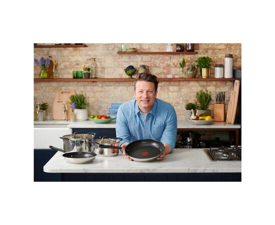 Кастрюля Tefal Jamie Oliver Home Cook 5.4 л (E3184655), изображение 7 Кастрюля Tefal Jamie Oliver Home Cook 5.4 л (E3184655), изображение 7