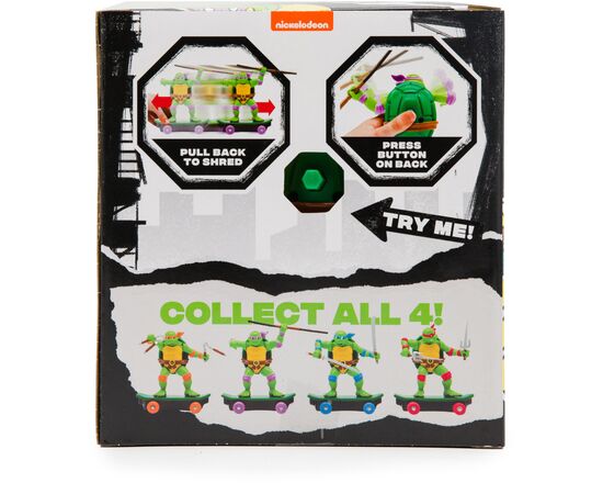 Игровой набор Funrise TMNT Черепашки-ниндзя классические Мастера боевых искусств Донателло (71023), изображение 3 Игровой набор Funrise TMNT Черепашки-ниндзя классические Мастера боевых искусств Донателло (71023), изображение 3