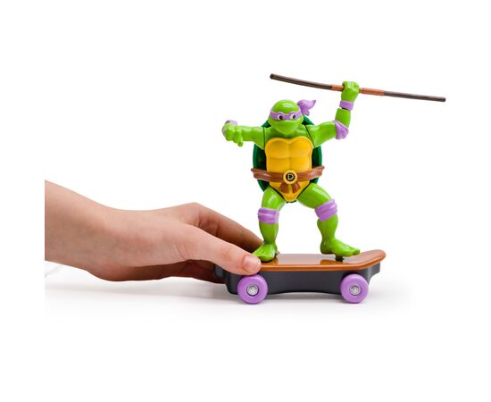 Игровой набор Funrise TMNT Черепашки-ниндзя классические Мастера боевых искусств Донателло (71023), изображение 6 Игровой набор Funrise TMNT Черепашки-ниндзя классические Мастера боевых искусств Донателло (71023), изображение 6