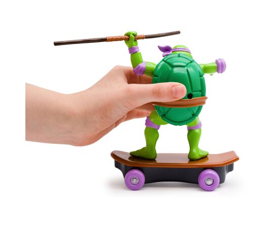 Игровой набор Funrise TMNT Черепашки-ниндзя классические Мастера боевых искусств Донателло (71023), изображение 7 Игровой набор Funrise TMNT Черепашки-ниндзя классические Мастера боевых искусств Донателло (71023), изображение 7