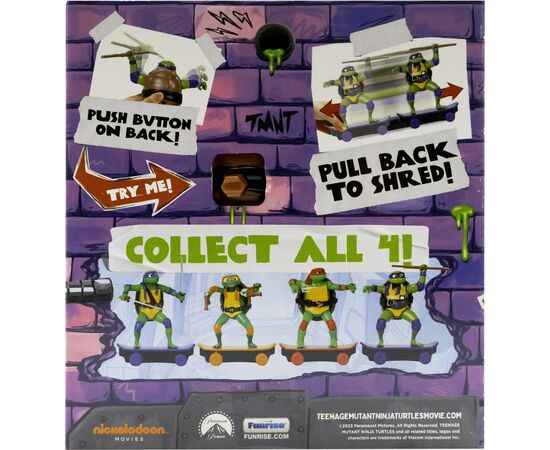 Игровой набор Funrise TMNT Черепашки-ниндзя классические Мастера боевых искусств Донателло movie star 2023 (71057), изображение 5 Игровой набор Funrise TMNT Черепашки-ниндзя классические Мастера боевых искусств Донателло movie star 2023 (71057), изображение 5