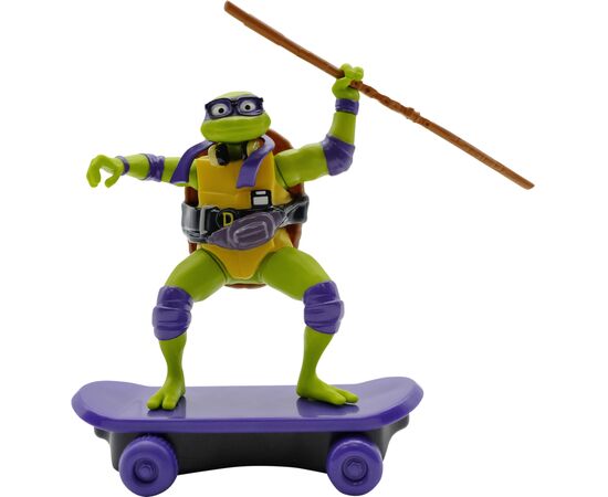 Игровой набор Funrise TMNT Черепашки-ниндзя классические Мастера боевых искусств Донателло movie star 2023 (71057), изображение 6 Игровой набор Funrise TMNT Черепашки-ниндзя классические Мастера боевых искусств Донателло movie star 2023 (71057), изображение 6