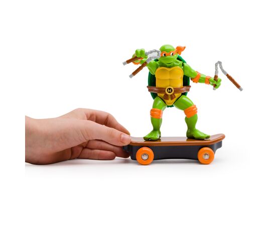 Игровой набор Funrise TMNT Черепашки-ниндзя классические Мастера боевых искусств Микеланджело (71022), изображение 5 Игровой набор Funrise TMNT Черепашки-ниндзя классические Мастера боевых искусств Микеланджело (71022), изображение 5