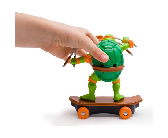 Игровой набор Funrise TMNT Черепашки-ниндзя классические Мастера боевых искусств Микеланджело (71022), изображение 6 Игровой набор Funrise TMNT Черепашки-ниндзя классические Мастера боевых искусств Микеланджело (71022), изображение 6