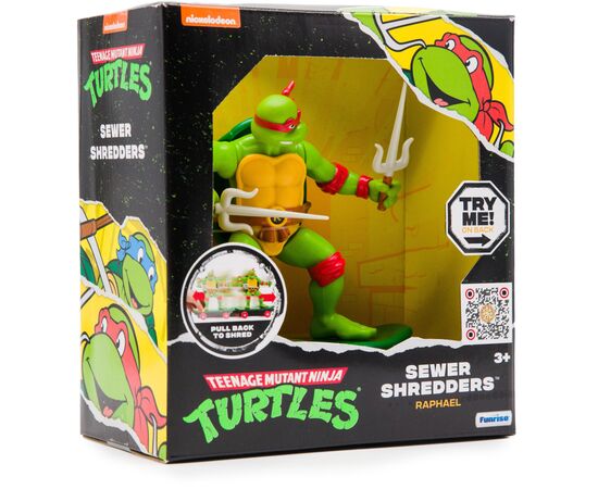 Ігровий набір Funrise TMNT Черепашки-ніндзя класичні Майстри бойових мистецтв Рафаель (71024), зображення 2