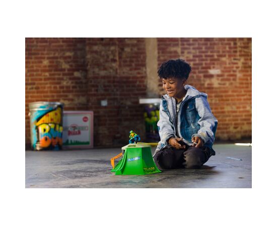 Игровой набор Funrise TMNT Черепашки-ниндзя классические Скейтбордист с лаунчером Рафаэль (71043), изображение 10