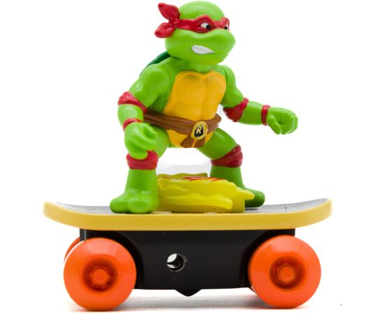 Игровой набор Funrise TMNT Черепашки-ниндзя классические Скейтбордист с лаунчером Рафаэль (71043), изображение 6