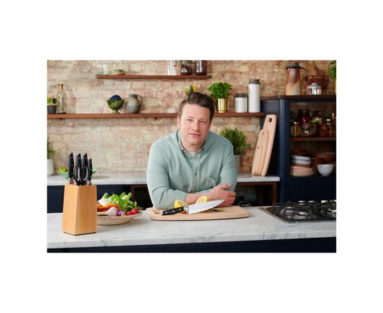 Кухонный нож Tefal Jamie Oliver 20 см (K2670244), изображение 3 Кухонный нож Tefal Jamie Oliver 20 см (K2670244), изображение 3
