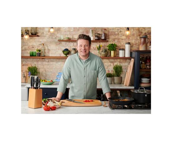 Кухонный нож Tefal Jamie Oliver 20 см (K2670244), изображение 4 Кухонный нож Tefal Jamie Oliver 20 см (K2670244), изображение 4