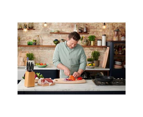 Кухонный нож Tefal Jamie Oliver 20 см (K2670244), изображение 6 Кухонный нож Tefal Jamie Oliver 20 см (K2670244), изображение 6