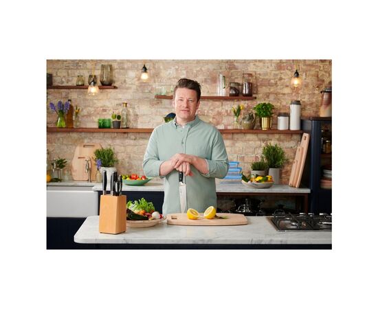 Кухонный нож Tefal Jamie Oliver 20 см (K2670244), изображение 7 Кухонный нож Tefal Jamie Oliver 20 см (K2670244), изображение 7