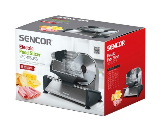 Ломтерезка Sencor SFS 4050 SS (SFS4050SS), изображение 10 Ломтерезка Sencor SFS 4050 SS (SFS4050SS), изображение 10
