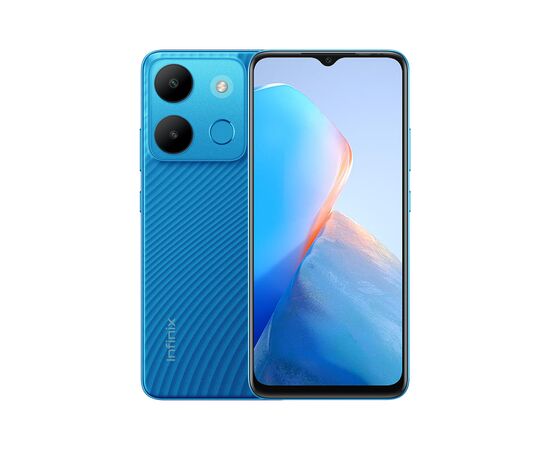 Мобільний телефон Infinix Smart 7 3/64Gb Peacock Blue (4895180795350)