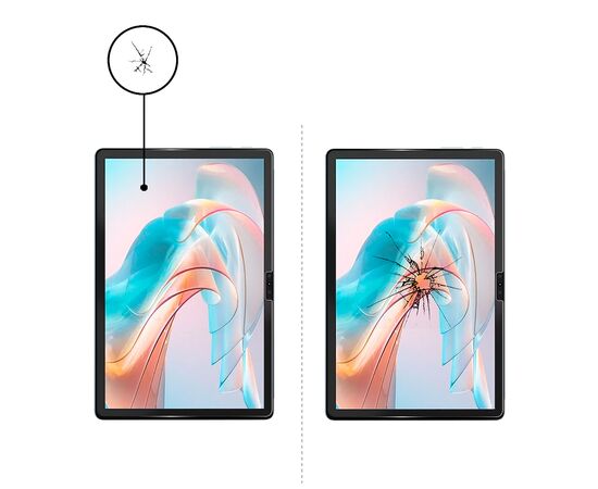 Скло захисне BeCover Oscal Pad 13 10.1" (709616), зображення 3 Скло захисне BeCover Oscal Pad 13 10.1" (709616), зображення 3