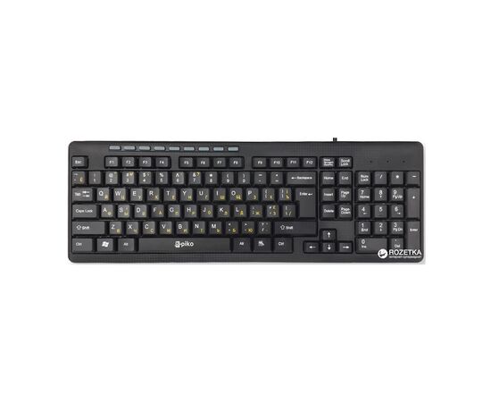 Клавиатура Piko KB-108 USB Black (1283126467103)