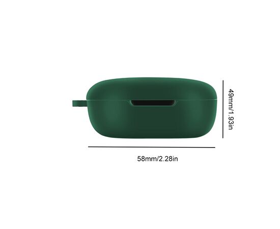 Чехол для наушников BeCover Silicon для Xiaomi Redmi Buds 4 Lite Dark Green (709584), изображение 2 Чехол для наушников BeCover Silicon для Xiaomi Redmi Buds 4 Lite Dark Green (709584), изображение 2