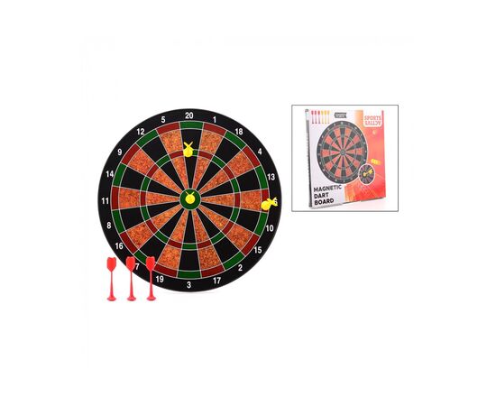 Игровой набор Johntoy для игры в дартс Magnetic Dart Board (6337426), изображение 2 Игровой набор Johntoy для игры в дартс Magnetic Dart Board (6337426), изображение 2