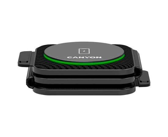 Зарядное устройство Canyon WS-305 Foldable 3in1 Wireless charger (CNS-WCS305B), изображение 2 Зарядное устройство Canyon WS-305 Foldable 3in1 Wireless charger (CNS-WCS305B), изображение 2