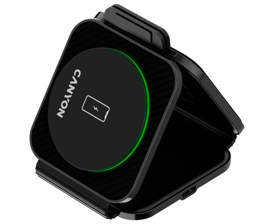 Зарядное устройство Canyon WS-305 Foldable 3in1 Wireless charger (CNS-WCS305B), изображение 4 Зарядное устройство Canyon WS-305 Foldable 3in1 Wireless charger (CNS-WCS305B), изображение 4