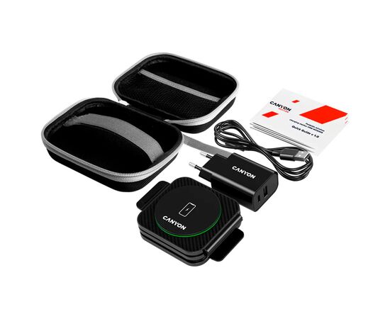 Зарядное устройство Canyon WS-305 Foldable 3in1 Wireless charger (CNS-WCS305B), изображение 6 Зарядное устройство Canyon WS-305 Foldable 3in1 Wireless charger (CNS-WCS305B), изображение 6