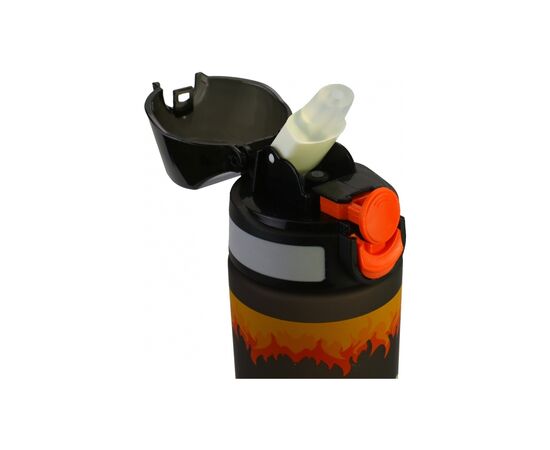 Поильник-непроливайка Cool For School Fire Dragon, 750 мл, черная (CF61313), изображение 3 Поильник-непроливайка Cool For School Fire Dragon, 750 мл, черная (CF61313), изображение 3
