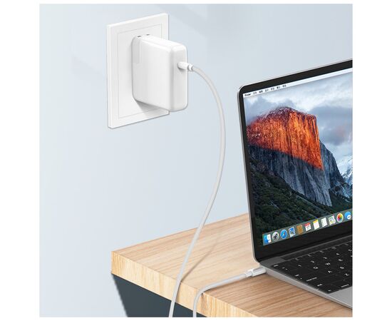 Дата кабель USB-C to USB-C 1.0m 5A 100W white ColorWay (CW-CBPDCC058-WT), изображение 9 Дата кабель USB-C to USB-C 1.0m 5A 100W white ColorWay (CW-CBPDCC058-WT), изображение 9