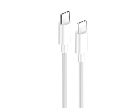 Дата кабель USB-C to USB-C 1.0m 3A 60W white ColorWay (CW-CBPDCC055-WT), изображение 4 Дата кабель USB-C to USB-C 1.0m 3A 60W white ColorWay (CW-CBPDCC055-WT), изображение 4